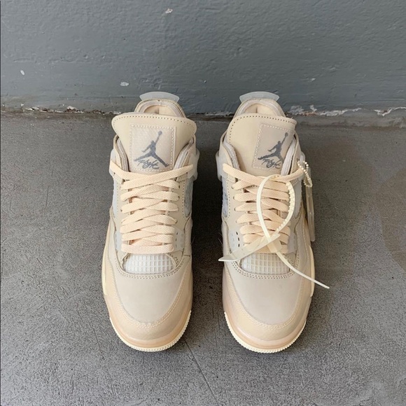 Jordan 4 OFF WHITE - Picture 2 of 3